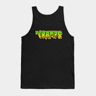 Cat In Cramps Town Tank Top